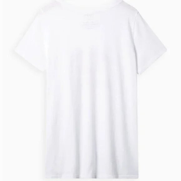 ❤️NWT VINTAGE TORRID TEE - YIN YANG PEACE - RELAXED FIT - V NECK - PLUS SIZE - Picture 3 of 13